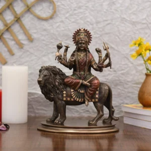 Durga Maa Sherawali Idol Showpiece Statue Kc263